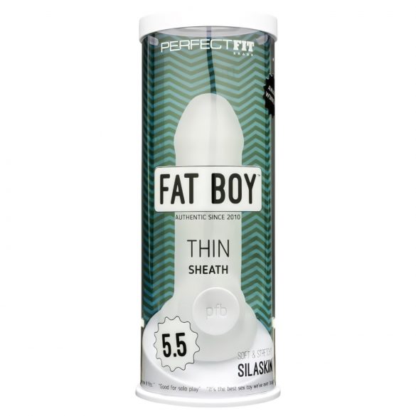 Fat Boy Thin - dzimumlocekļa uzmava (15 cm) - pienbalts