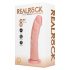 REALROCK - piesūceknis vibrators - dabīgs (20,5 cm)