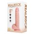 REALROCK griežamais vibrators - dabisks (20,5cm)