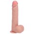 REALROCK griežamais vibrators - dabisks (20,5cm)