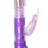 Easytoys - rotējošs-stumjošs, tauriņa klitora stimulators vibrators (violets)