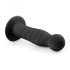 Easytoys Rievots - ar piesūcekni anālais dildo (14 cm) - melns