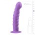 Easytoys - viļņains, piesūcekņa dildo (violets)