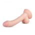 Real Fantasy Vince - sēklinieku priekšādiņas dildo - 19,5 cm (dabīgs)