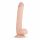 Real Fantasy Elvin - reālistisks dildo ar sēkliniekiem - 28cm (dabīgs)