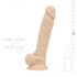 Real Fantasy Percy - reālistisks dildo - 18cm (dabīgs)