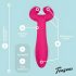 Easytoys Couple - uzlādējams, ūdensizturīgs pāru vibrators (rozā)