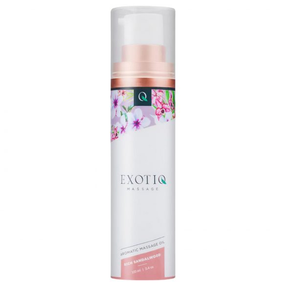 Exotiq - aromātiskā masāžas eļļa - sandalkoks (100 ml)