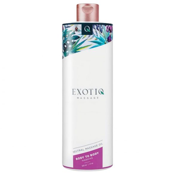 Exotiq Body To Body - sildošas masāžas eļļa (500 ml)