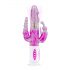 Easytoys Raving Rabbit - 3 virzienu vibrators (rozā)