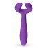 Easytoys Couple - akumulatora, ūdensnecaurlaidīgs pāru vibrators (violets)