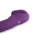 Easytoys - uzlādējams, bezsiksnu uzmaucams vibrators (violets)