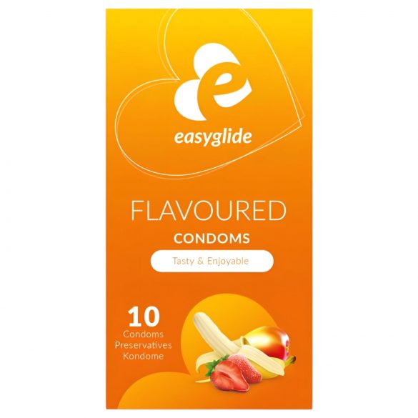 EasyGlide Flavoured - augļu prezervatīvi (10 gb)