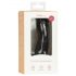 Easytoys - reālistisks dildo ar sēkliniekiem - 12 cm (melns)