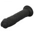 Easytoys - realistisks dildo - 22,5 cm (melns)