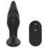 Dark Desires Angelina - anālais vibrators (melns)