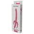 Dreamtoys Anywhere Pleasure Vibe - akumulators, 4-zaru vibrators (rozā)