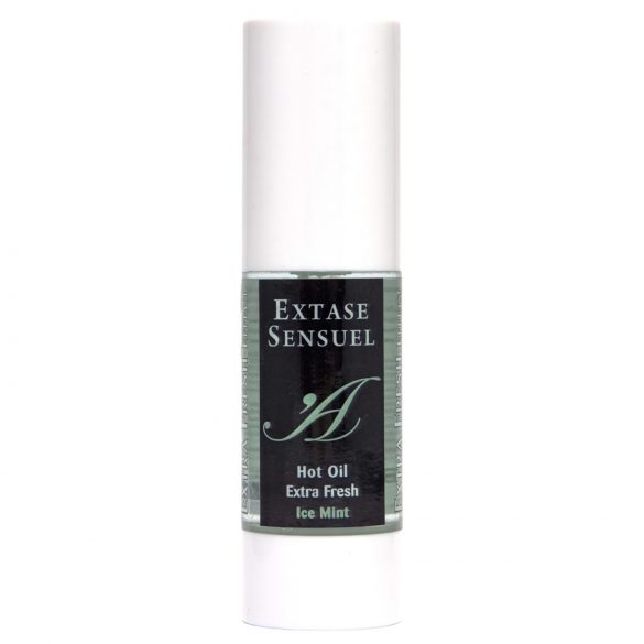 Extase Sensuel - dzesēšanas-sildīšanas masāžas eļļa - piparmētra (30ml)