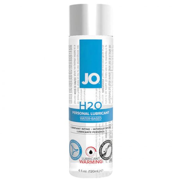 JO H2O - uz ūdens bāzes veidots sildošs lubrikants (120 ml)