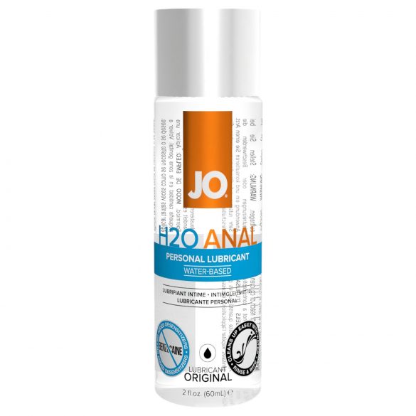 JO H2O Anālais Oriģināls - uz ūdens bāzes anālais lubrikants (60ml)