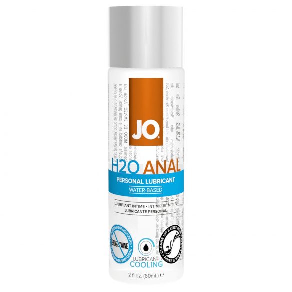 JO H2O Anal Cool - uz ūdens bāzes atvēsinošs anālais lubrikants (60 ml)