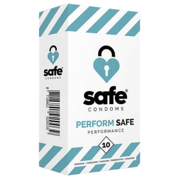 SAFE Perform Safe - lieli prezervatīvi (10 gb)