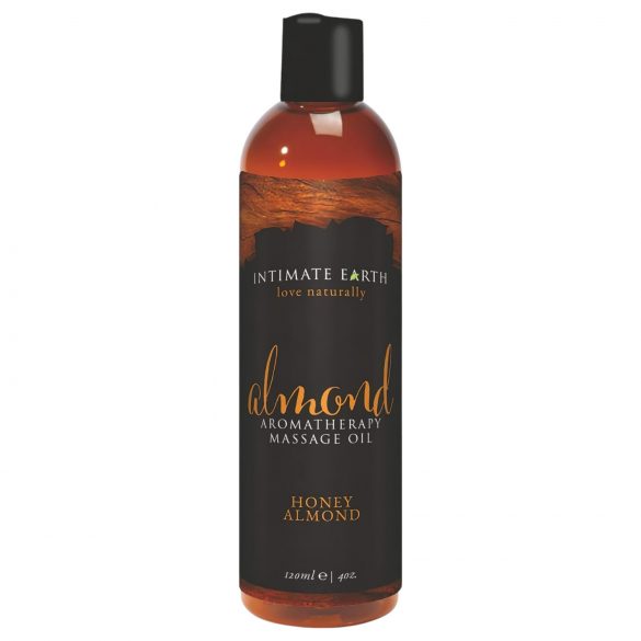 Intimate Earth Almond - masāžas eļļa - medus-mandeles (120ml)