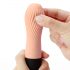 TENGA Iroha Zen - Hanacha super mīksts silikona vibrators (persiks)