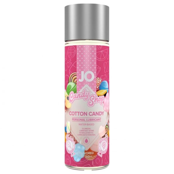 JO Candy Shop Cotton Candy - ūdens bāzes lubrikants - cukurvate (60ml)