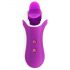 FEELZTOYS Clitella - uzlādējams, griešanās, orālais vibrators (violets)