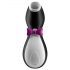 Satisfyer Penguin - uzlādējams, ūdensizturīgs klitora stimulators (melns-balts)