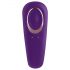 Satisfyer Double Classic - ūdensizturīgs, uzlādējams pāru vibrators (violets)