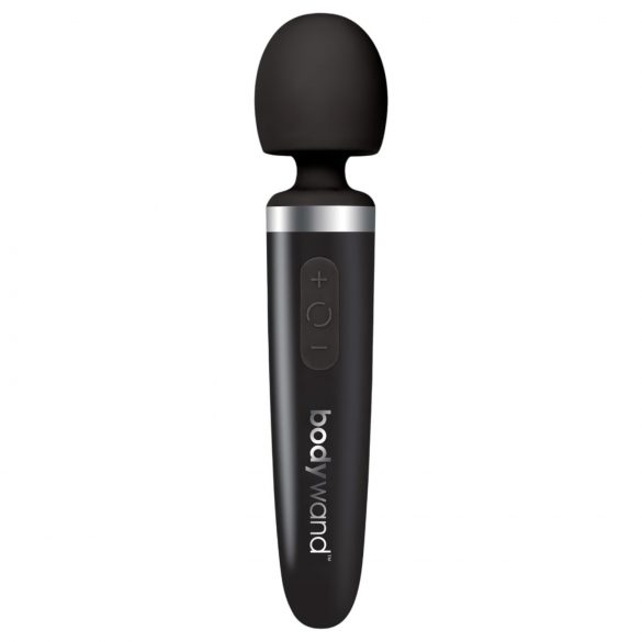 Bodywand Aqua - uzlādējams mini masieris vibrators (melns)