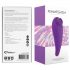 FEELZTOYS Femmegasm - uzlādējams 2in1 klitora vibrators (violets)