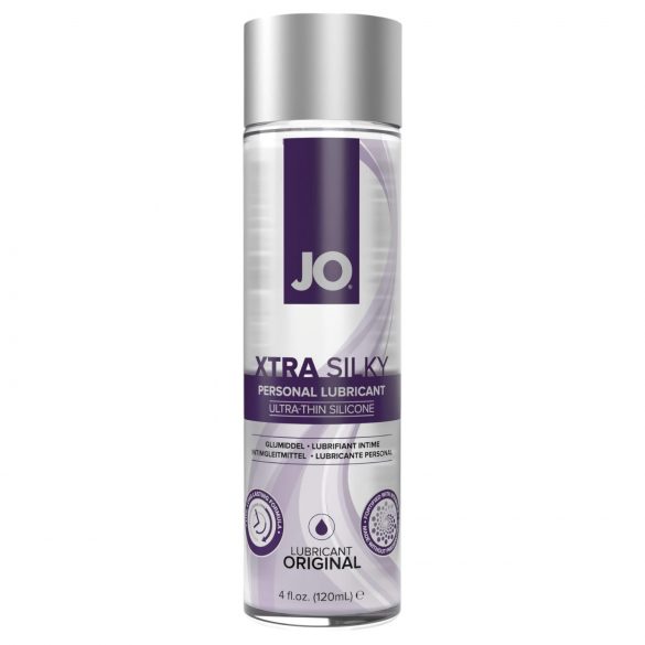 System JO Xtra Silky - silikona lubrikants ar E vitamīnu (120 ml)