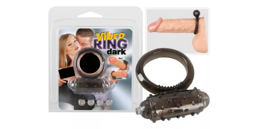 You2Toys - tīrs silikons vibrējošs penis gredzens